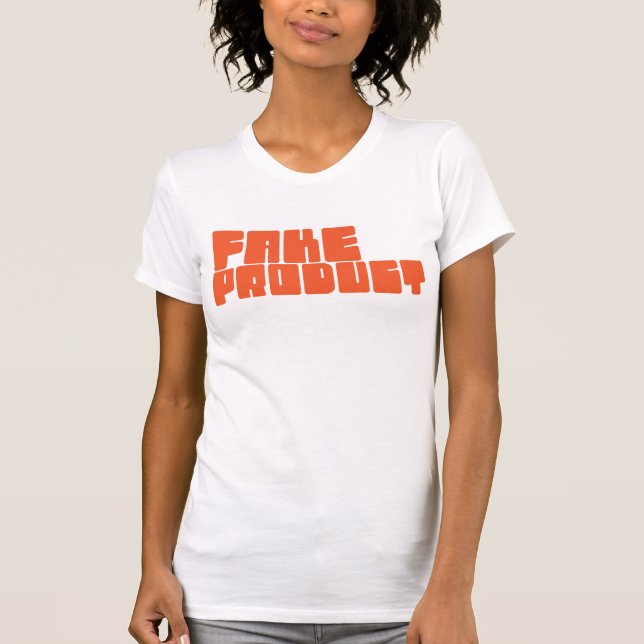 FAKE PRODUCT UNISEX SHIRT T SHIRT (Framsida)
