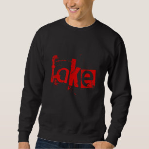 Fake Punk Emo Goth Heavy Metall Streetwear Lång Ärmad Tröja