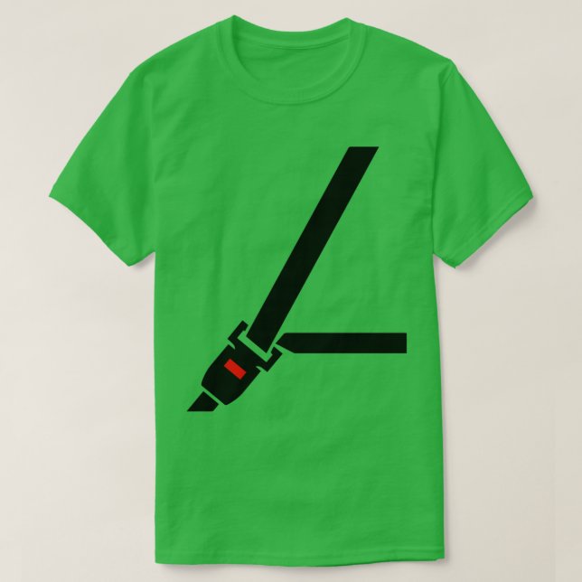 Fake Seat Bälte 1 T Shirt (Design framsida)