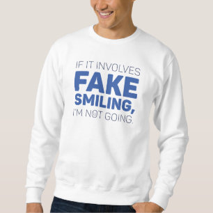 Fake Smiling Lång Ärmad Tröja