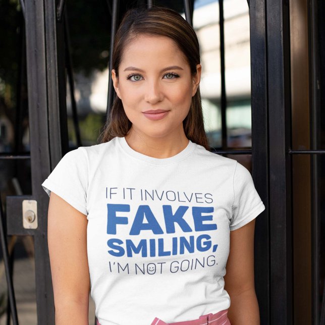 Fake Smiling T Shirt (Skapare uppladdad)