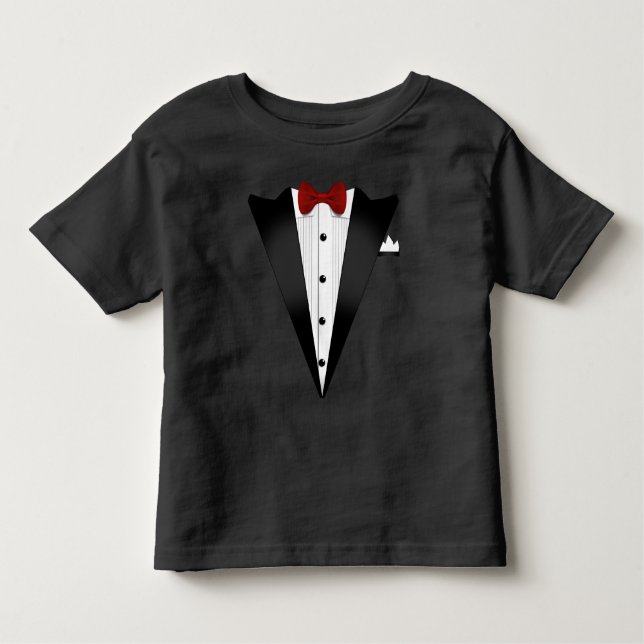 Fake Tuxedo Costume T-shirt (Framsida)