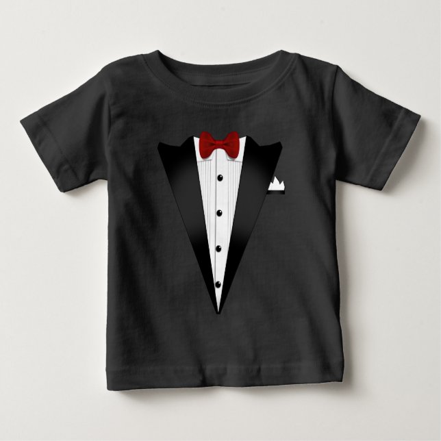 Fake Tuxedo Costume T-shirt (Framsida)
