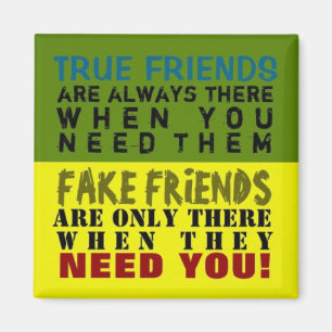 FAKE vs SANUE ~ Magnet Truism