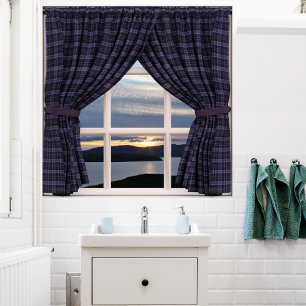 Fake Window: kvällsljus i Skottland Poster