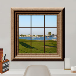 Fake Window Poster Sailcraft St. Augustine Florida