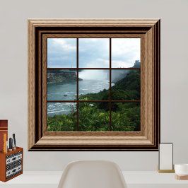 Fake Window Poster Waterfall Niagara Falls Kanada