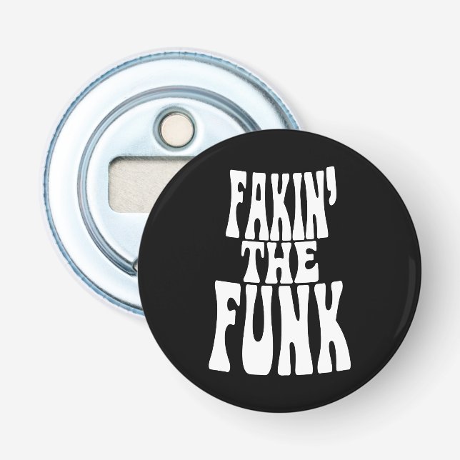 Fakin's Funk Flasköppnare (Framsidan)