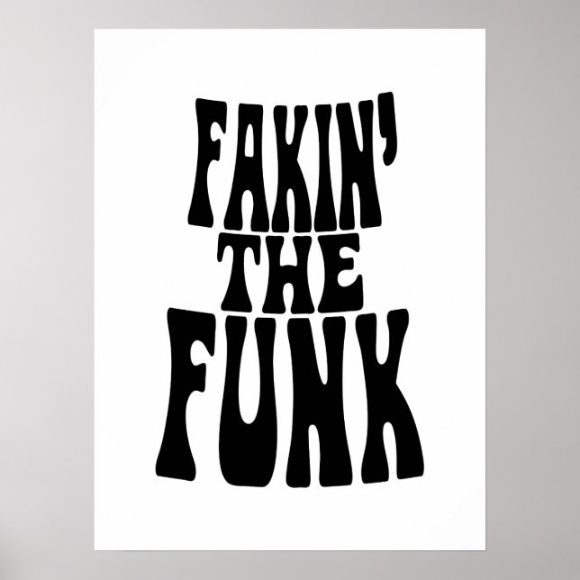 Fakin's Funk Poster (Framsidan)