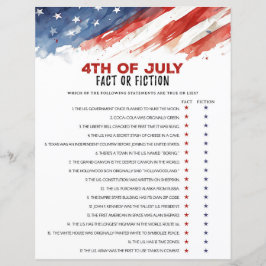 Fakt eller ficens 4:e juli-matchen i Party