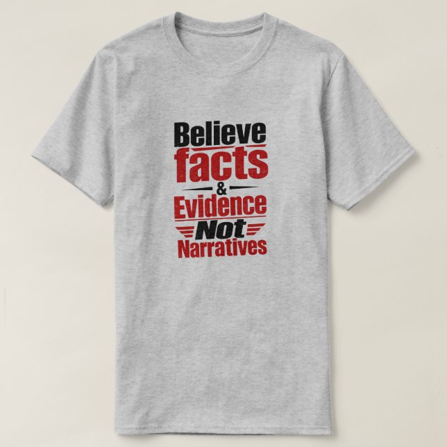 "Fakta & Bevis" T Shirt (Design framsida)