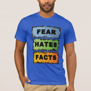 Fakta från fruktan Hates Lönsam 12-stegsåterstäl T Shirt