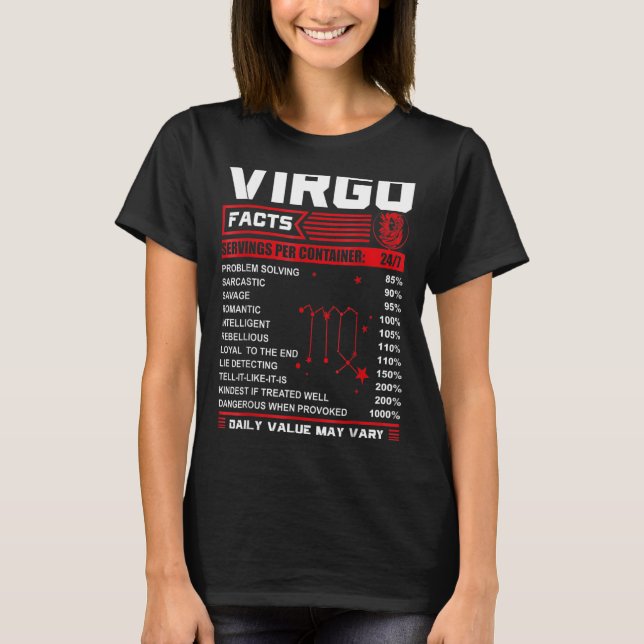 Fakta från Våg vid födelsedagen T Shirt (Framsida)