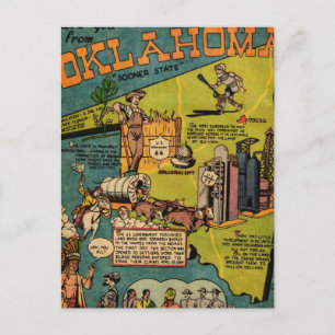 Fakta om Oklahoma Vykort