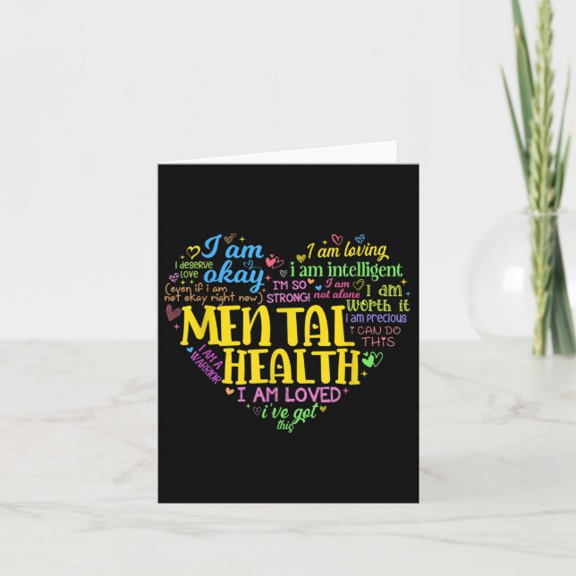 Fakta Psykolog Human Brain Mental Health Medveten Kort (Framsida)