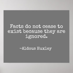 Fakta stoppar inte Huxley-offerten Poster