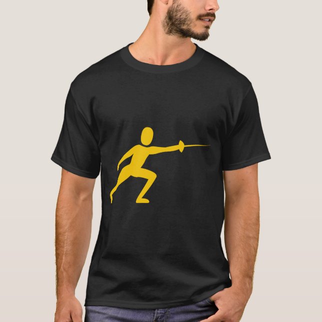 Fäktande figur - Amber Tee Shirt (Framsida)