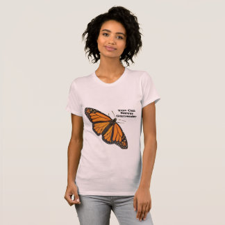 Faktisk Fjärilar Vingar-fotografi överst T Shirt