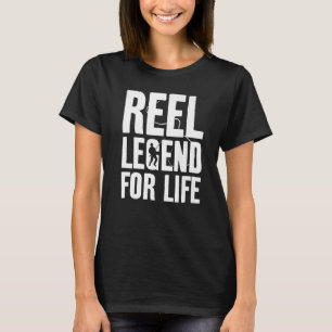Faktisk förklaring till livets fiskeänglar t shirt