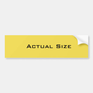 Faktisk storlek bildekal