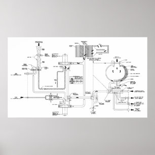 Faktiskt diagram för en utrymmefrakttoalett poster