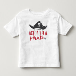 Faktiskt en pirat t shirt