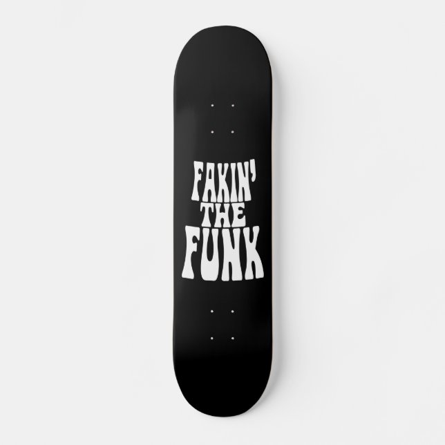 Faktiskt Funk Mini Skateboard Bräda 18,5 Cm (Framsida)