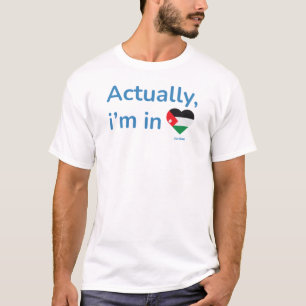 Faktiskt han i Jordanien T Shirt