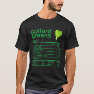 Faktiskt näringsvärde, kollard Gröntar Thanksg T Shirt