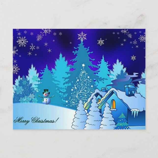 Faktiskt vykort för Helgdag (Framsida)