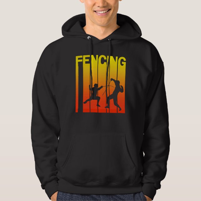 Fäktning 2 hoodie (Framsida)