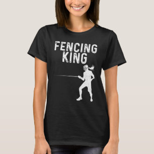 Fäktning för män Pappa fäktare Svärd Sport T Shirt
