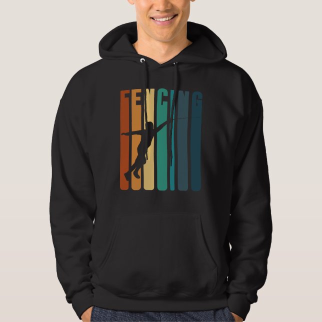 Fäktning Hoodie (Framsida)