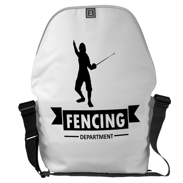 Fäktningavdelning Kurir Väska (Öppen Baksida)