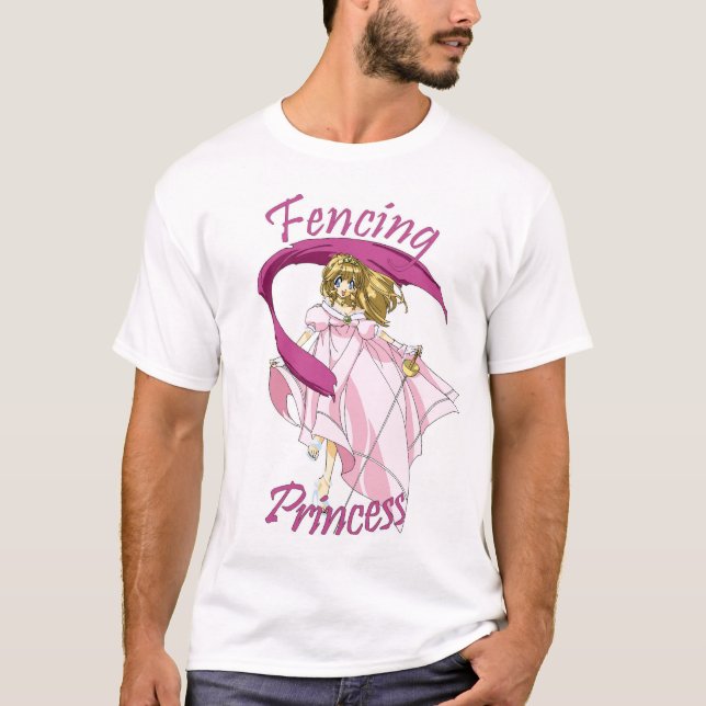 FäktningPrincess Tee Shirt (Framsida)