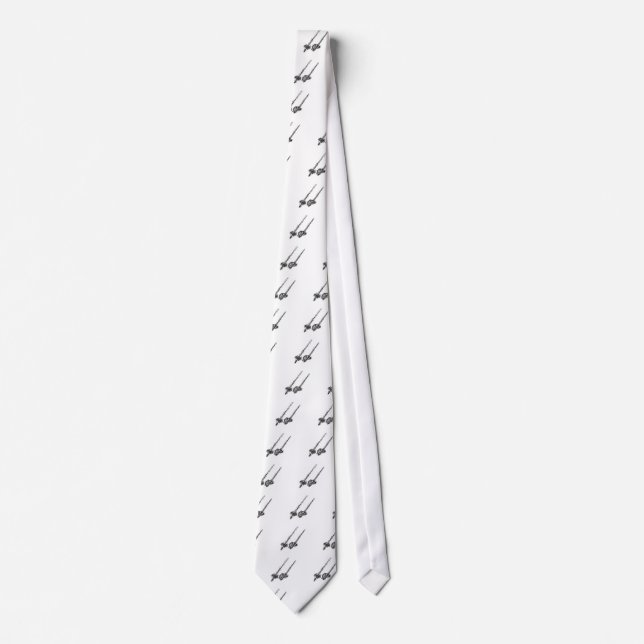 Fäktningsvärd Slips (Framsida)