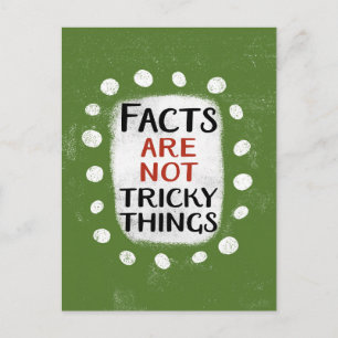Faktorer är inte besvärliga Sak-vykort Vykort