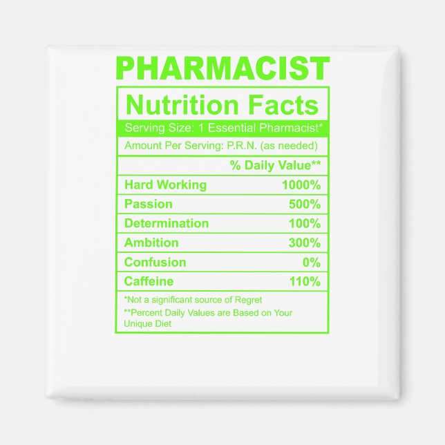 Faktorer avseende farmaceutisk näring magnet (Framsidan)