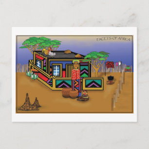 Faktorer för Afrika Vykort