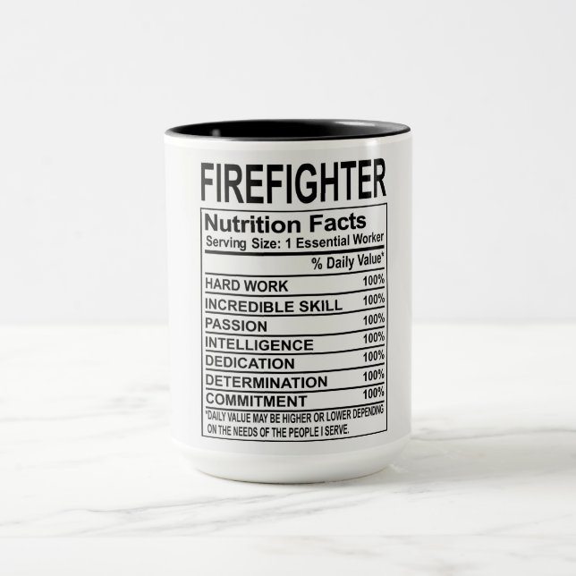 Faktorer för brandbekämpning mugg (Center)