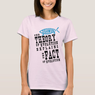 Faktum av evolution tee shirt