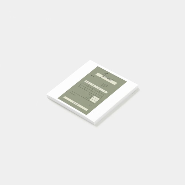 faktura post-it block (Vinklad)