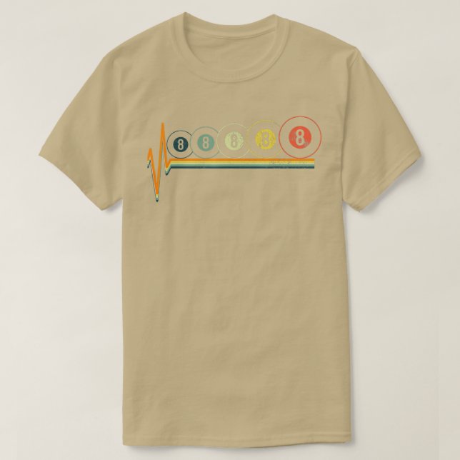 Fakturarefrekvens åtta Vintagar T Shirt (Design framsida)