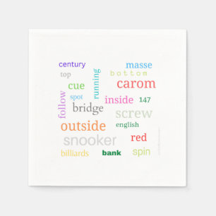 Fakturartematapkins Pappersservett