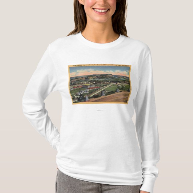 Faktureringar Montana - svart utterslinga Tee Shirt (Framsida)