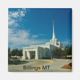 Faktureringar MT LDS Temple Magnet