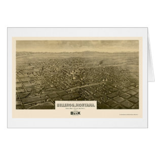 Faktureringar panorama- karta för MT - 1904 Hälsningskort