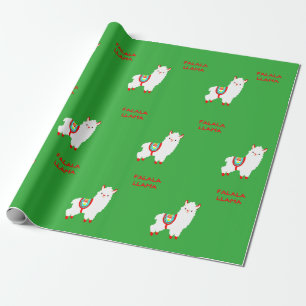 FaLa Llama Mönster Presentpapper