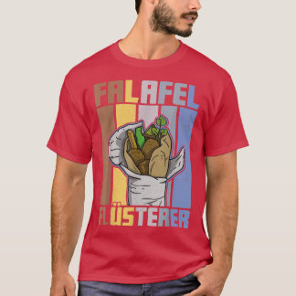 falafel beans arabic cuisine egypt vegan vacation2 t shirt