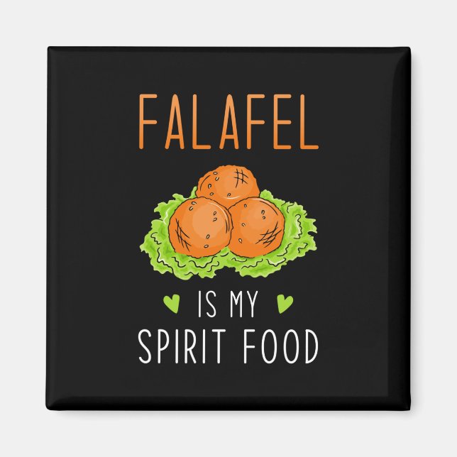 Falafel Spirit Food Magnet (Framsidan)